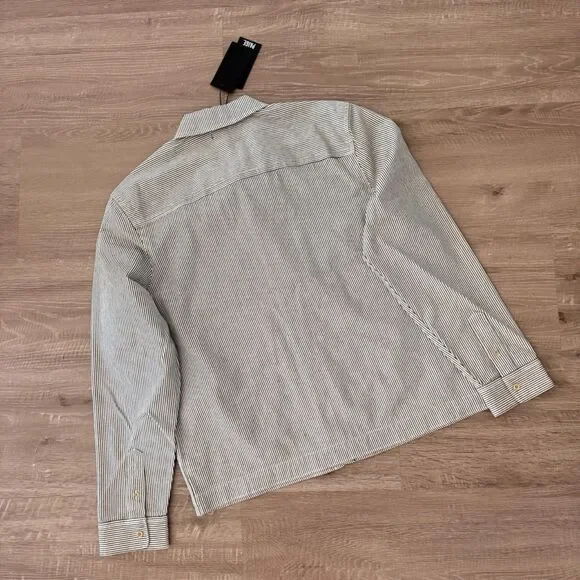 NWT Paige Denim Men's Renzi Denim Shirt Jacket - Picture 3 of 4